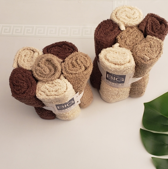New***THE BIG ONE Washcloths (12pcs) - Picture 5 of 7